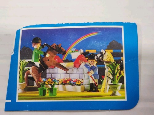 VINTAGE Playmobil 3854 Farm & Country Equestrian Show Jumpers Horses 1996 - Picture 11 of 11