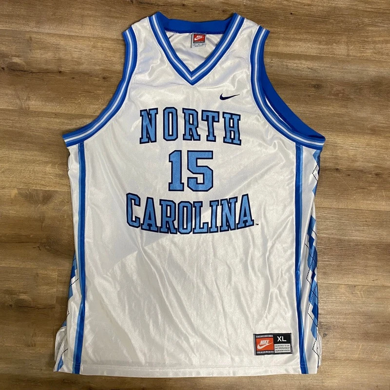 Nike Carolina Jordan Brand Limited Carter 15 Basketball Jersey - White