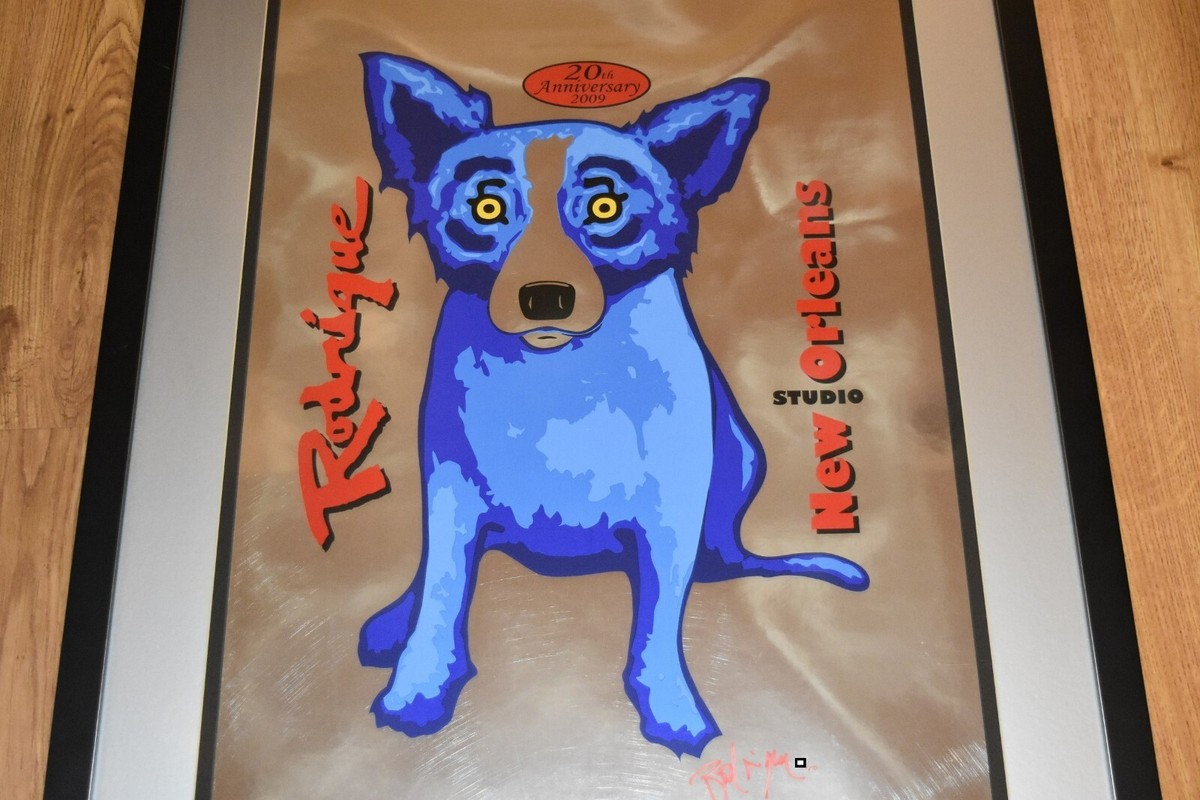 George Rodrigue Blue Dog 