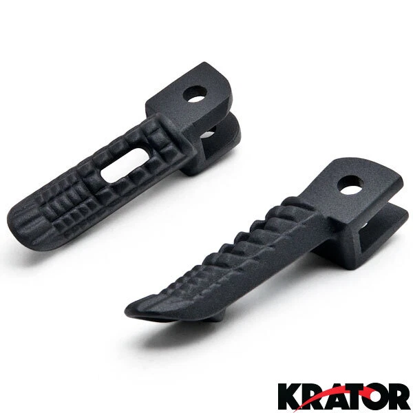 Reposapiés delanteros negros para Suzuki GSX-R GSXR 600 750 1000 Gladius 01-14 Foto 2 de 3