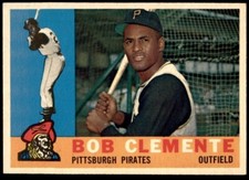 1960. Roberto Clemente Topps Set-Baseball Card#326 Pirates - *