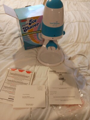 Back to Basics Electric Ice Shaver Snow Cone Maker