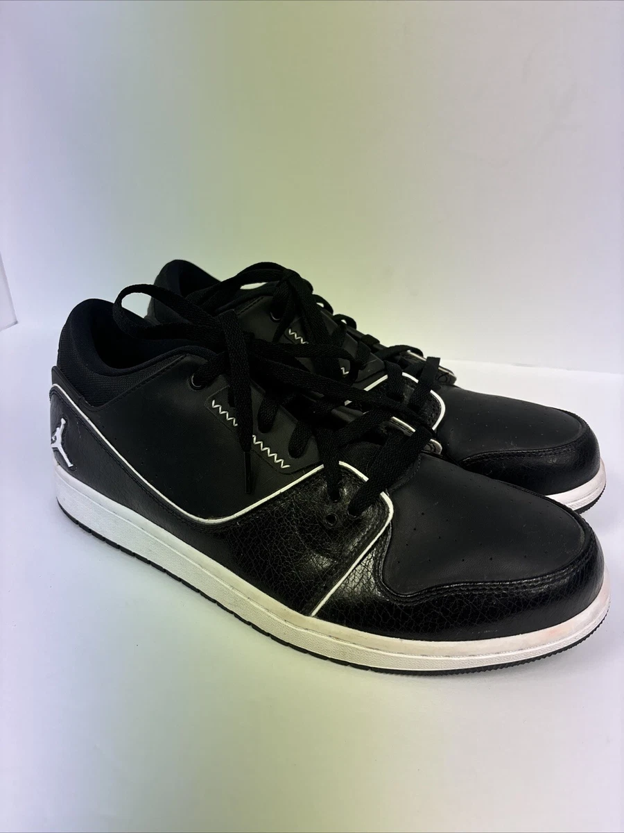 Jordan Men\'s 1 FLIGHT 2.0  Black & Purple Sneakers - Size 8 555798-017 Jordan 1 Retro High OG  main image 4