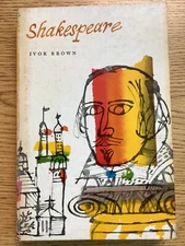William Shakespeare Ivor Brown 1962 Time Magazine Inc Vintage Biography Book PB