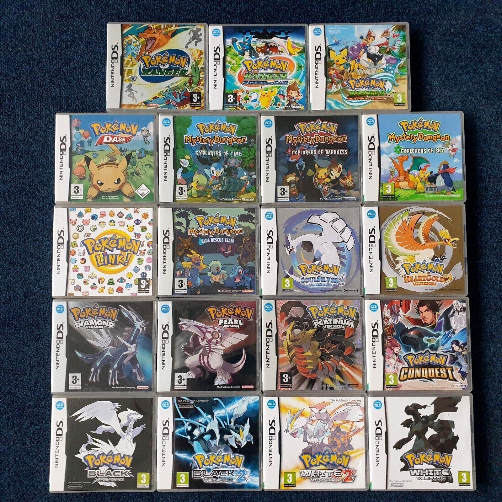 ds GAMES GENUINE (Every DS Pokémon Release) PAL - Make Your Selection | eBay