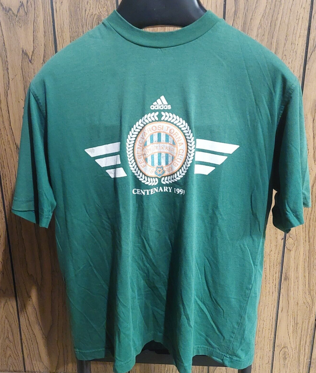 vintage Adidas Ferencvaros Torna Club shirt 1999 medium green FTC