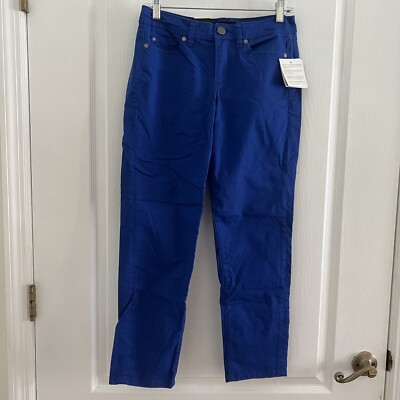 Calvin Klein Jeans Power Stretch Skinny Crop Bright Blue Women’s