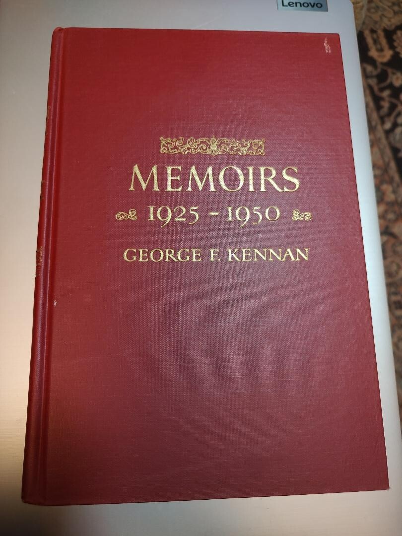 Memoirs 1925-1950 by George F. Kennan 1967, Hardcover