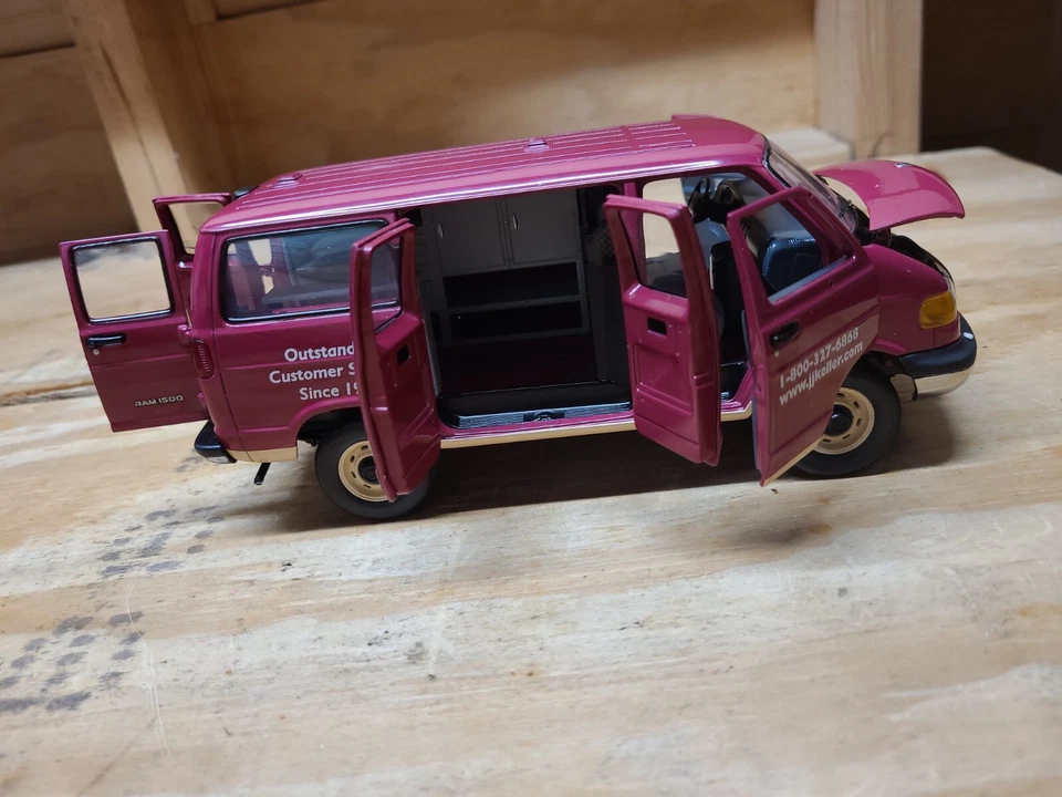 2004 First Gear Dodge Ram Van J.J Keller & Associates 49-0044 1/25 Scale - Image 3 of 4