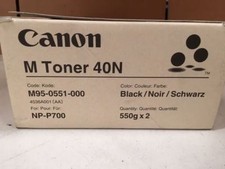 Genuine CANON E40 previously called 40N Toner Black NP-P700 M95-0551-000 NOS