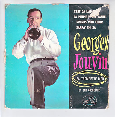 Georges Jouvin Schallplatte 45 Runden 7 '' EP C'Est Ca LIEBE Trompete D'Or Egf