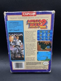 Mega Man 2 (Nintendo NES, 1989) completo CIB COMPLETO con manuale testato e funzionante