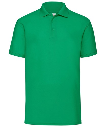 Fruit of the Loom Plain 65/35 Polyester Cotton Short Sleeve Polo Shirt S-5XL - Picture 11 of 16