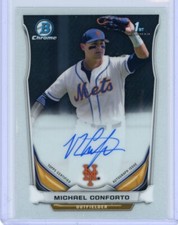 2014 Bowman Chrome Autograph #BCA-MC Michael Conforto