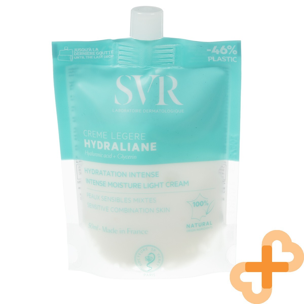 SVR HYDRALIANE Intensive Moisturizing Face Cream for Dehydrated Miexed Skin 50ml