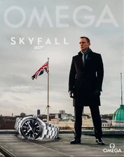 OMEGA LUXURY WATCH ADVERTISEMENT REPRINT - 8x10 Glossy Printed Photo