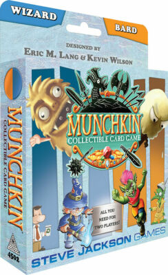 Munchkin Collectible Card Game Bard/Wizard 2-Player Starter Set SJG4502