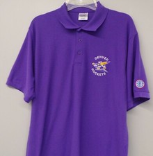 Denver Rockets ABA Basketball Embroidered Mens Polo XS-6X, LT-4XLT Nuggets New