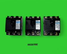 FUJI ELECTRIC CIRCUIT BREAKER EA33 5-30A 3 Pole AC220V 2.5kA LOT OF 3 