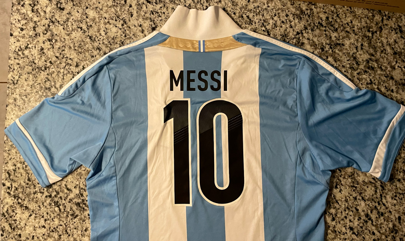 Messi #10 Argentina Home Jersey