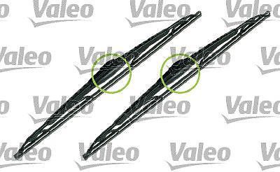 Essuie-glace Valeo Silencio pour Alfa Romeo 145 kit complet avant et arrière