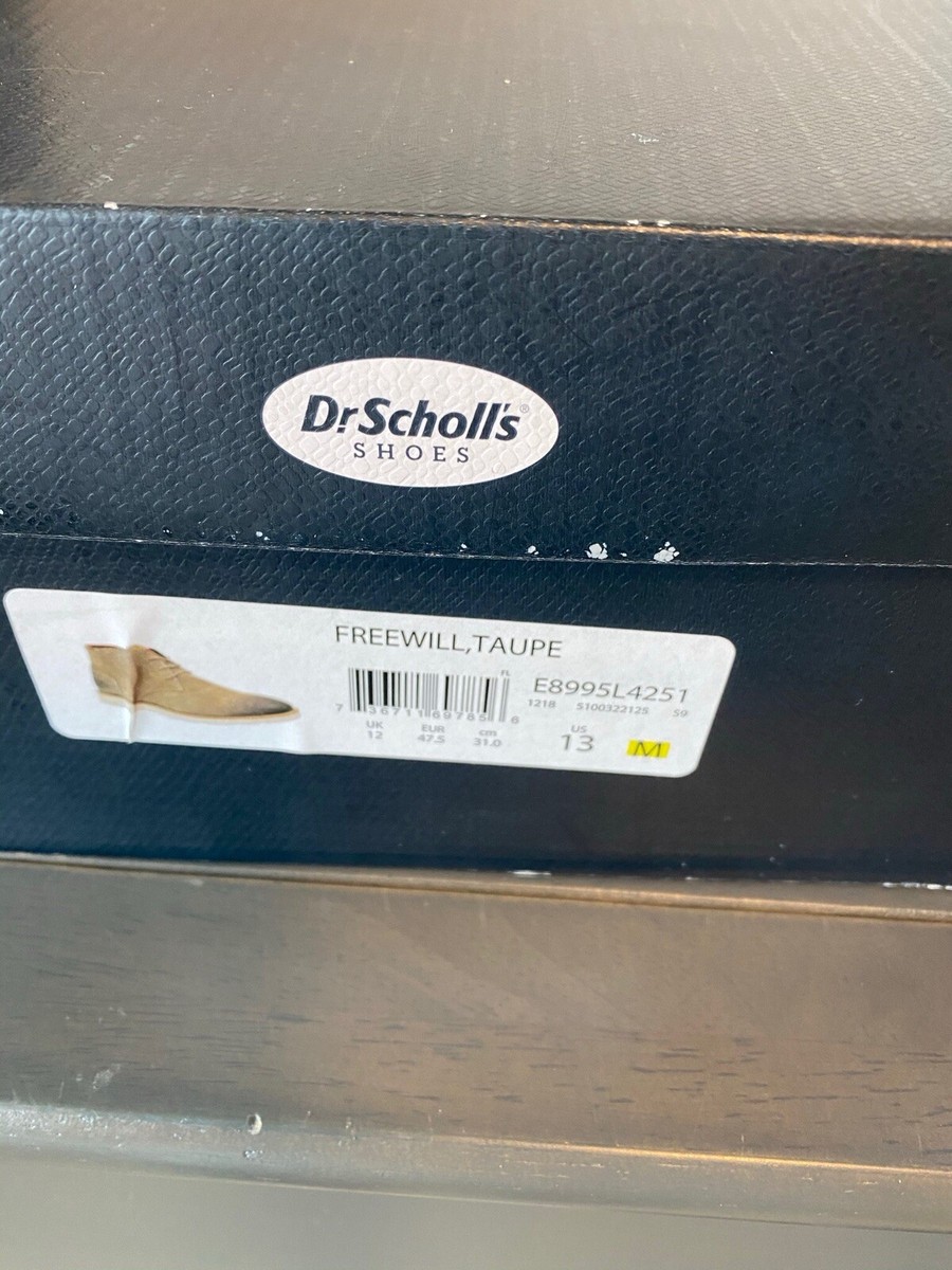 BRAND NEW Dr Scholls Freewill Chukka Boot Taupe Suede Men’s Size 10.5 Dr Scholls Freewill Chukka Boot Mens SZ 13 Taupe Suede | eBay main image 4