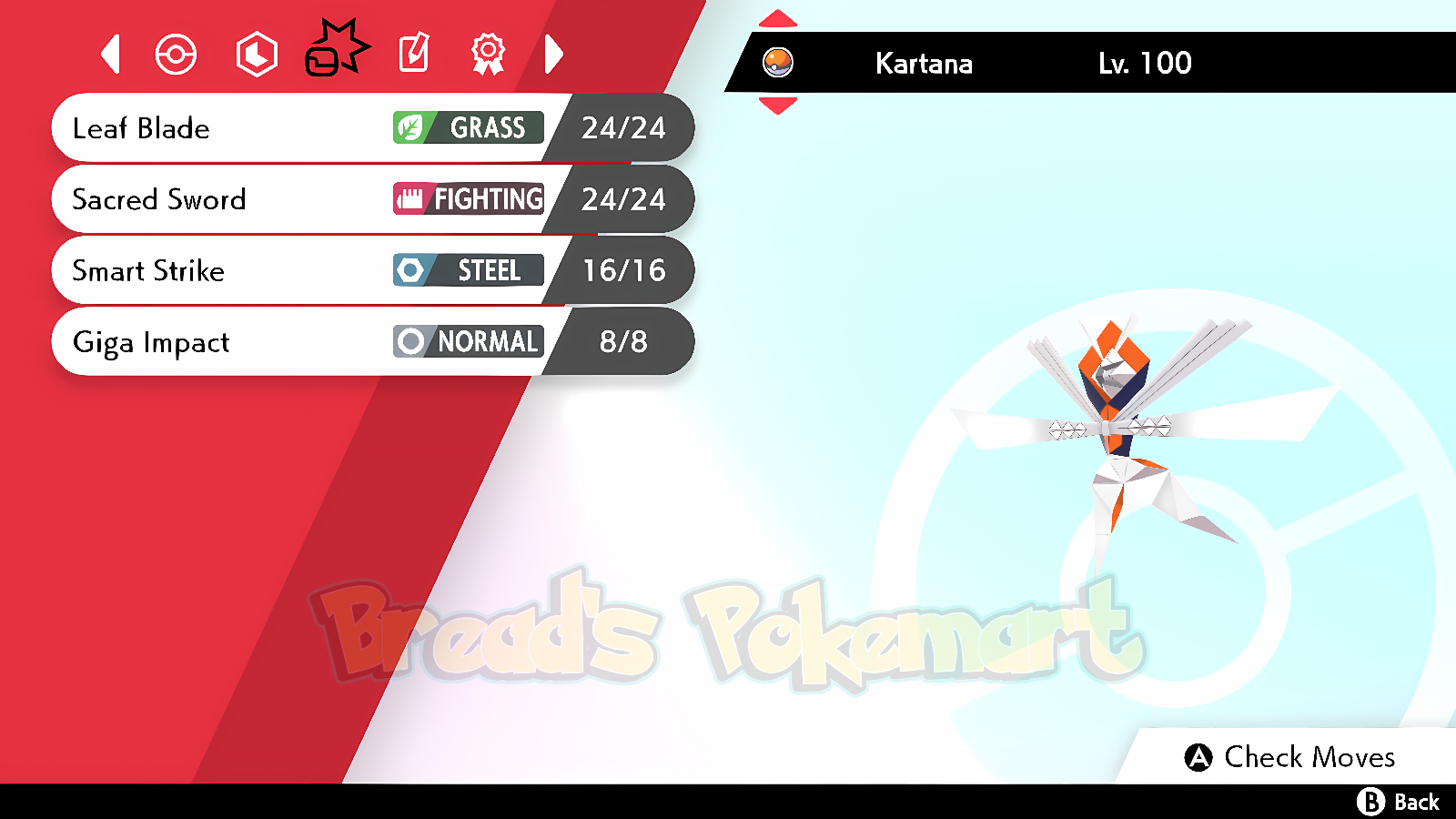 Pokemon Sword and Shield- ✨Ultra Shiny✨ 6IV Kartana FAST D Ultra