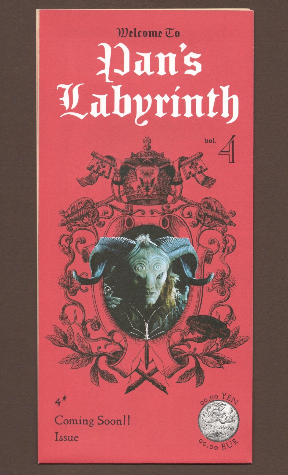 Pan's Labyrinth 2006 RARE mini poster Chirashi flyer Guillermo del Toro Japan D