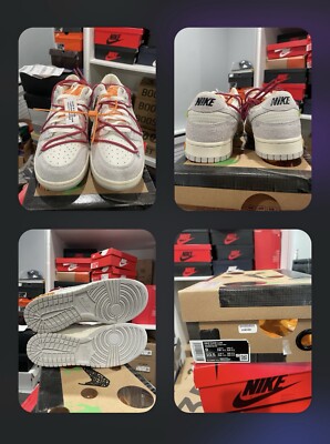 Size 9 - Nike Off-White x Dunk Low Lot 35 of 50 DS
