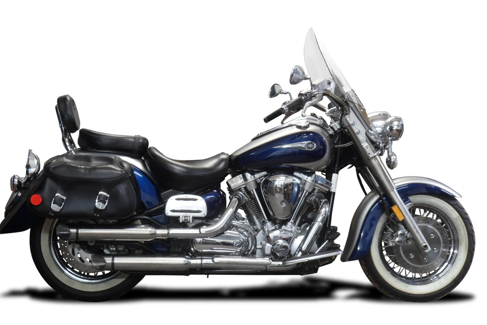 Yamaha Road Star Delkevic 16" Stainless Slash Cut Tip Muffler Exhaust 99-07 - Image 3 of 3