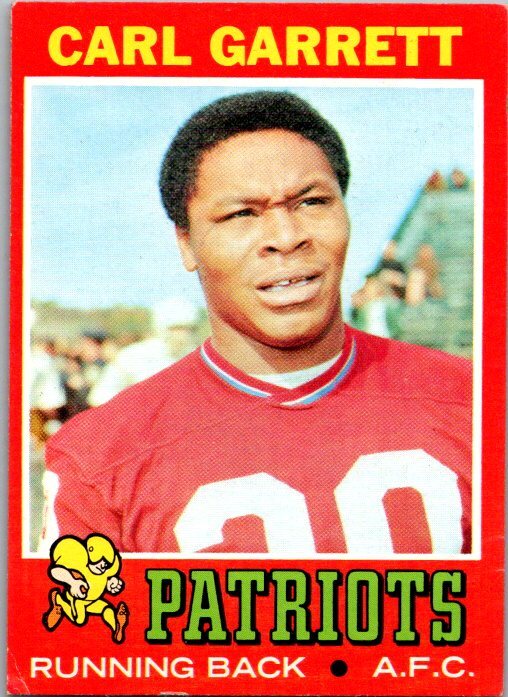 1971 Topps #34 Carl Garrett Football Card Vintage NFL RC