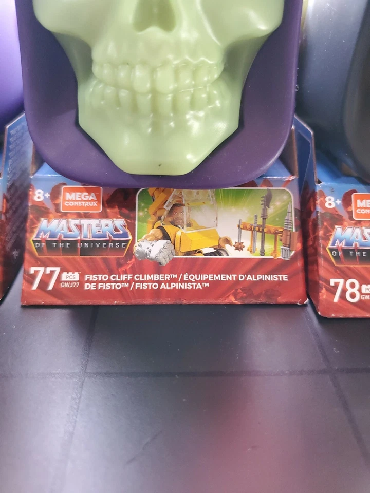 3- Skeletor Head Mega Construx Masters of the Universe FISTO, TRAP JAW, HE-MAN  - Image 3 of 4