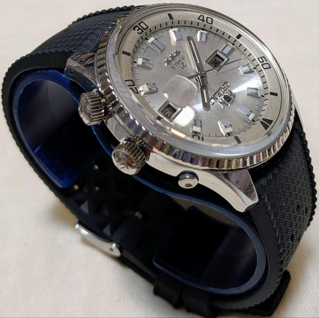 Orient Kingmaster Diver Automatic Watch 42mm Vint… - image 8