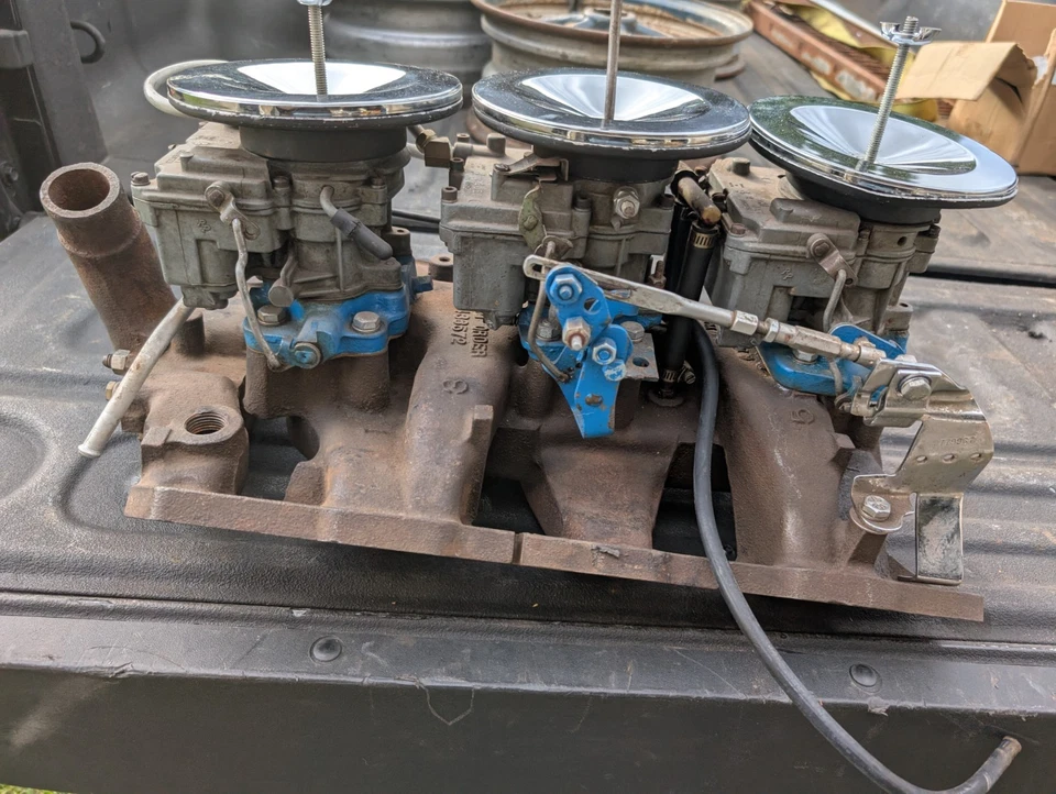 1965 Pontiac 9778818 Tri-Power GTO 2+2 GP Bonne Catalina 3-2bbl Tempest Lemans - Image 3 of 4