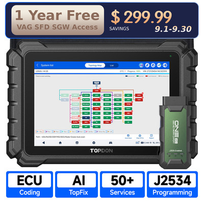 2026 TOPDON ONE Lite OBD2 Car Diagnostic Scanner Advanced VCI J2534 Programming