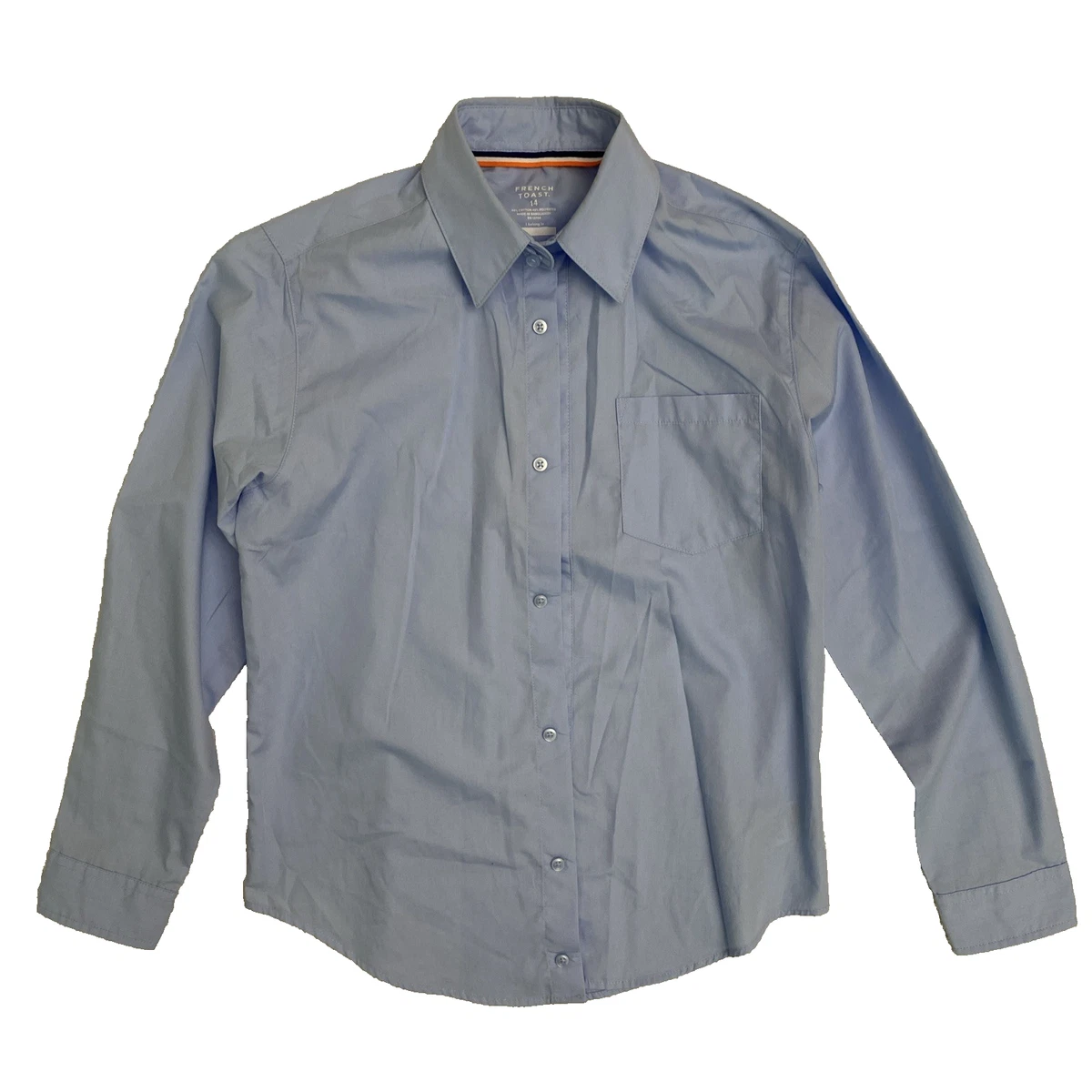 French Toast Camicia Oxford A Maniche Lunghe Per Ragazzi - Giallo, Taglia 10 (Standard E Husky) - 3