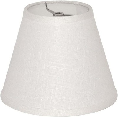 Modern Spider Lampshade in Natural Linen, 5x9x7 Inch for Stylish Lighting
