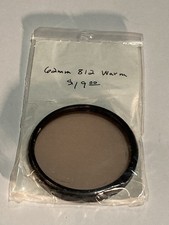 Tiffen 62mm 812 Warm Filter. Made In USA