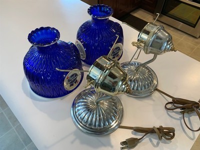 PABST #P-1477 SCONCE WALL BAR LIGHTS - ONE PAIR - VINTAGE WORKS & LOOKS GREAT