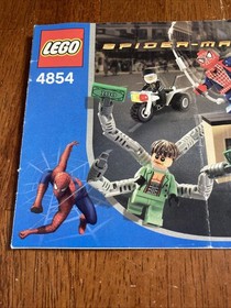 Lego Spider-Man 2 Doc Ock Bank Robbery 4854 INSTRUCTION MANUAL only