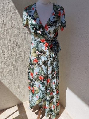 Banana Moon Tropical Wallet Long Kleid - Größe S