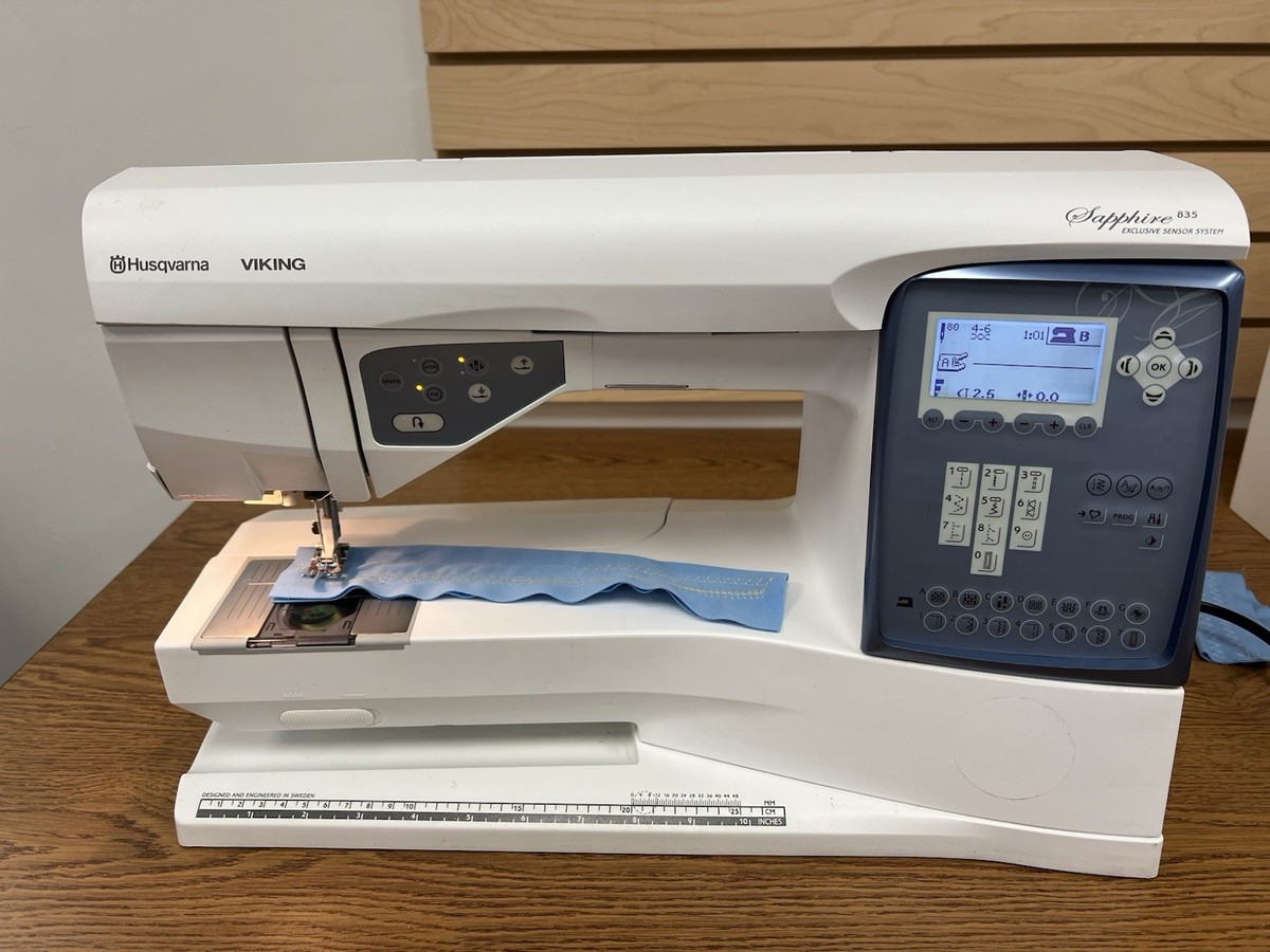 Husqvarna Viking Sapphire 835 Sewing And Quilting Machine | eBay