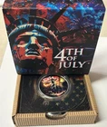 2024 Silver Eagle Colorized July 4th Celebration 1oz .999 Coin Glow in Dark #292