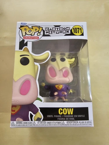 Funko Pop cow and chicken Cow 1071 Cartoon Network Figure New