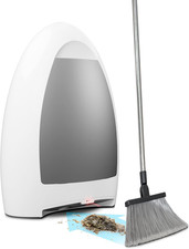 Eyevac Home Touchless Vacuum Automatic Dustpan - Great for Sweeping Pet Hair Foo