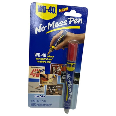 NOS WD-40 NO-MESS Pen Lubricates Protects Removes /Low Odor WP010-00 ...