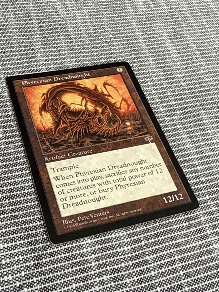 Phyrexian Dreadnought Mirage Regular MGT Magic The Gathering - Image 3 of 4
