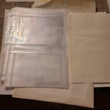 Exposures Photo Album Clear Plastic Sleeves