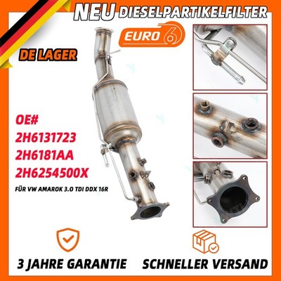 Dieselpartikelfilter DPF 2H6254500X Für VW Amarok 3.0TDI DDX 16R 2H6131723 Euro6