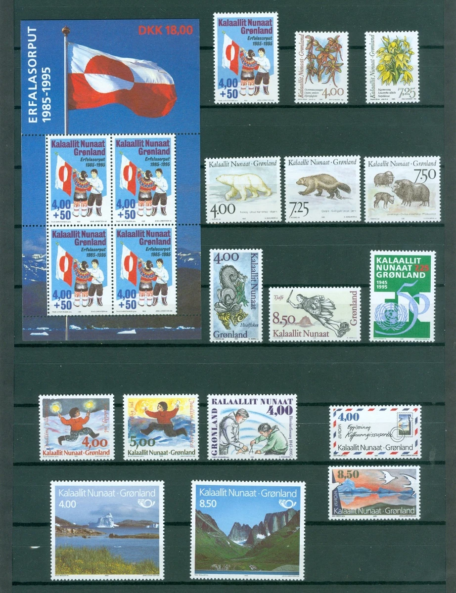 Greenland Postage Stamps for sale | eBay